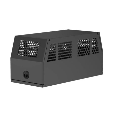 Aluminium Dog Cage 800mm Black Edition