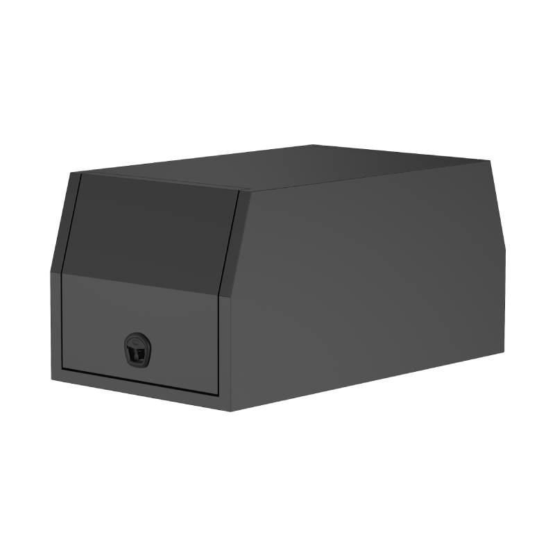 Aluminium Ute Canopy Flat Plate Canopy 1000 Long -Black Edition (1)