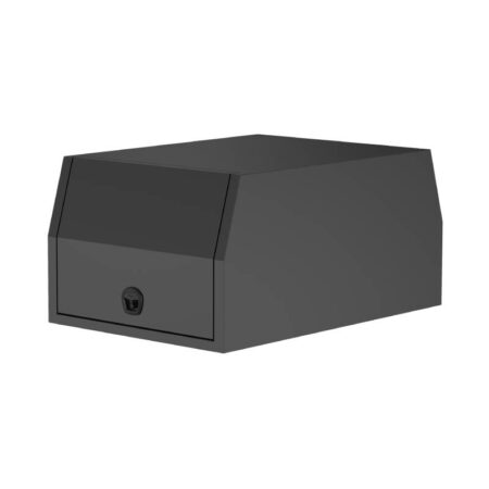 Aluminium Ute Canopy Flat Plate Mini Canopy 1200 Long - Black Edition