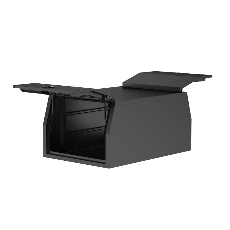 Aluminium Ute Canopy Flat Plate Mini Canopy 1200 Long - Black Edition (2)
