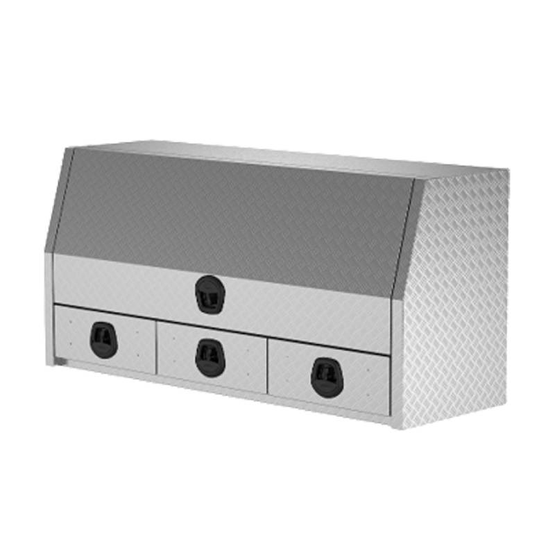 Aluminium Toolbox Front Opening Toolbox With 3 Drawers (FIC 3 Drawers) (1)