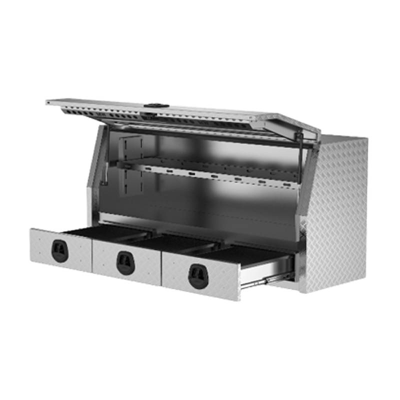 Aluminium Toolbox Front Opening Toolbox With 3 Drawers (FIC 3 Drawers) (2)