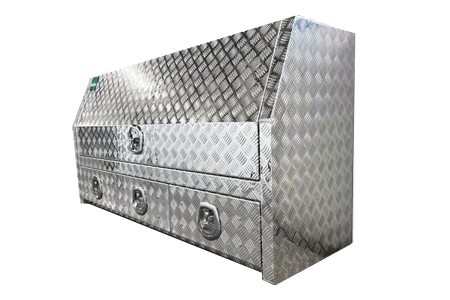 Aluminium Toolbox Front Opening Toolbox With 3 Drawers (FIC 3 Drawers)