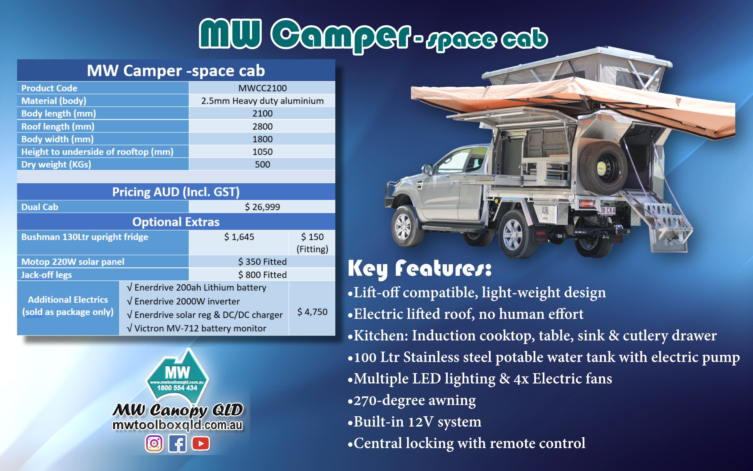 Slide on Camper MW Toolbox