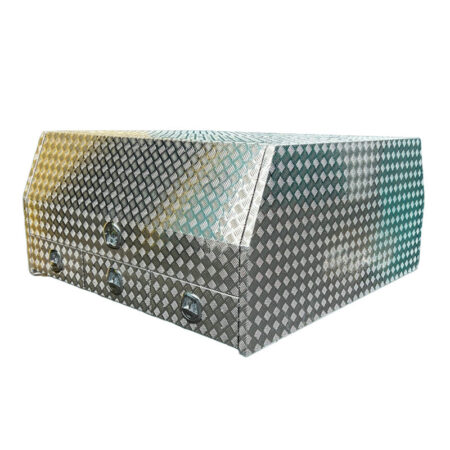 1800mm Aluminium Canopy with Drawers – Checker Plate