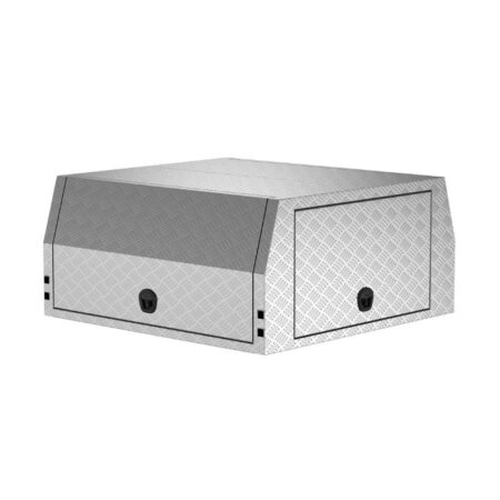 Aluminium Jack Off Ute Canopy Dual Cab Checker Plate 1800mm Long
