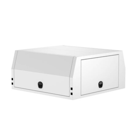Aluminium Jack Off Ute Canopy Dual Cab Flat Plate White 1800mm Long