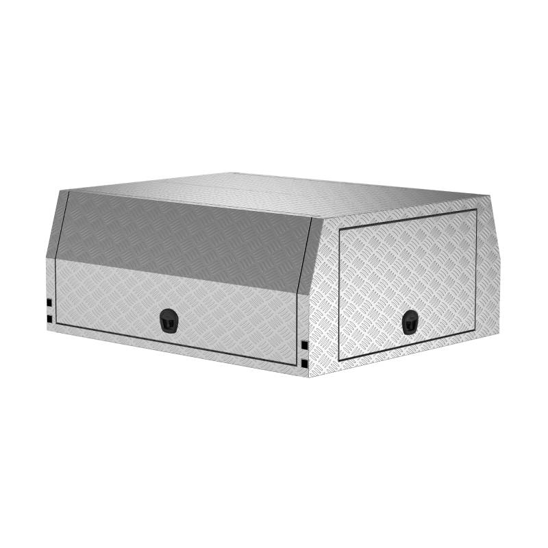 Aluminium Jack Off Ute Canopy Extra Cab Checker Plate 2100mm Long (1)