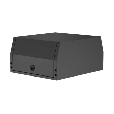 Aluminium Jack Off Ute Canopy Flat Plate Dual Cab 1500mm Long - Black