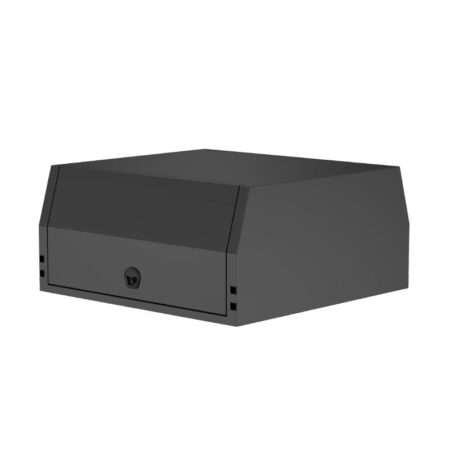 Aluminium Jack Off Ute Canopy Flat Plate Dual Cab 1800mm Long - Black