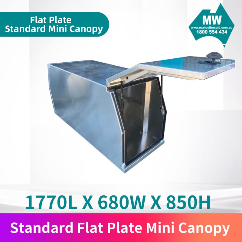 Flat Aluminium Mini Canopy Mw Toolbox