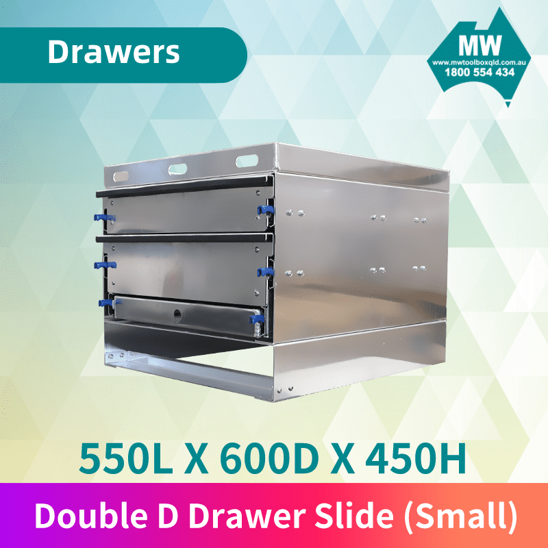 Double D Drawer Slide Small
