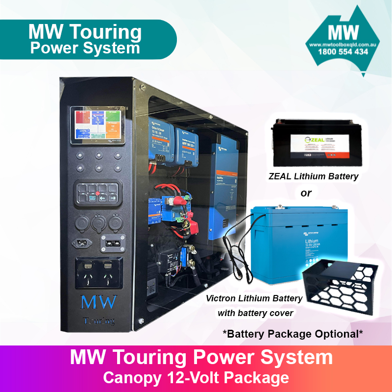 spurv katastrofale stabil MW Touring Canopy Power Package 12v Electrical Dual Battery System | MW  Toolbox QLD