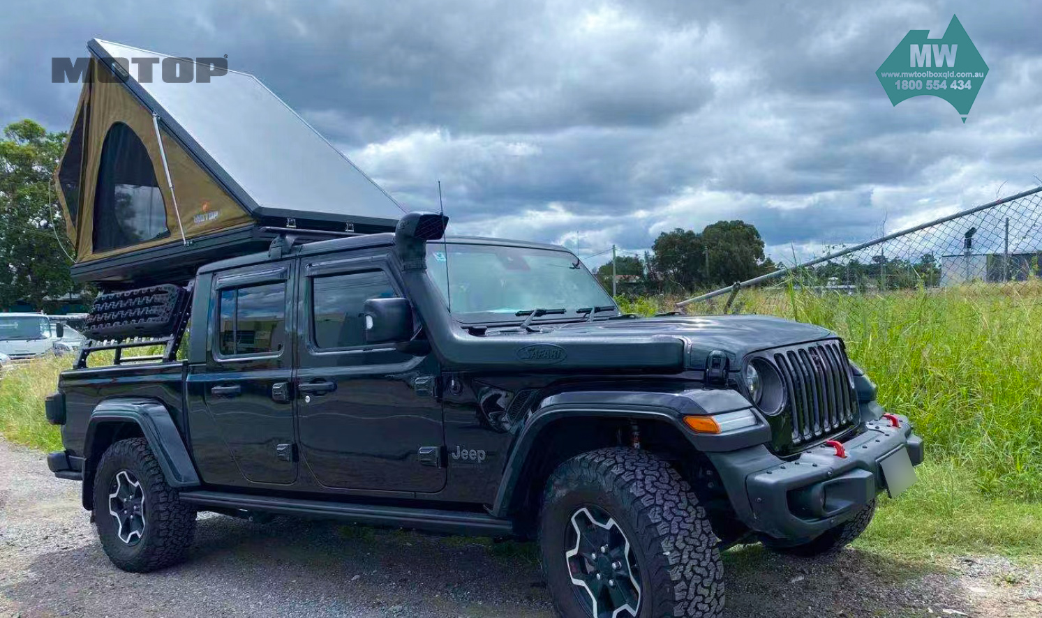 Motop Roof Top Tent MT135 Plus (V4) MW Toolbox