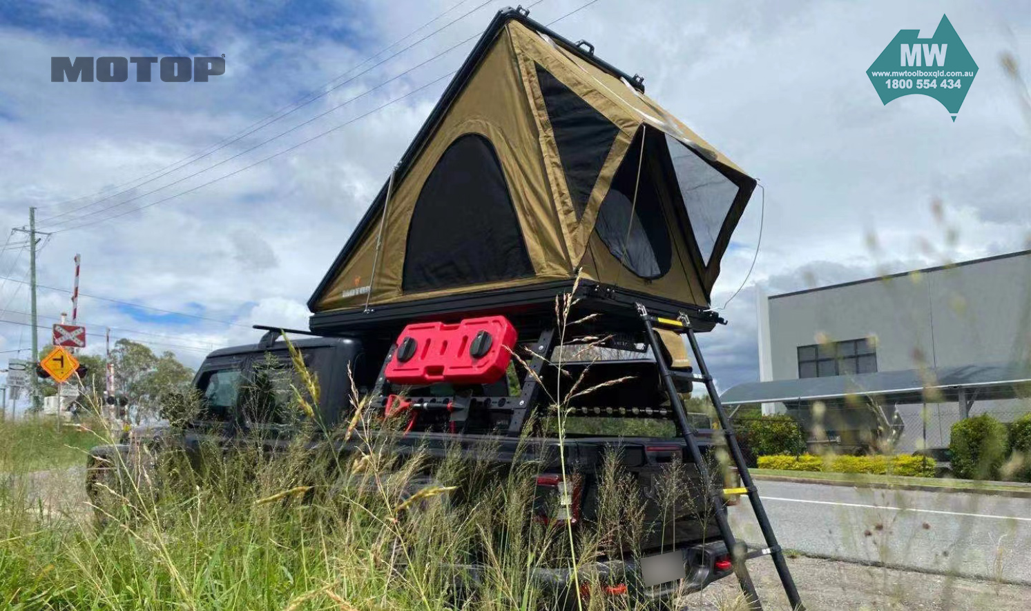 Motop Roof Top Tent MT135 Plus (V4) MW Toolbox