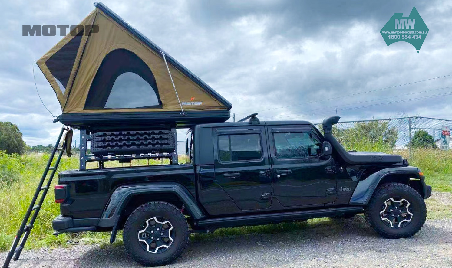 Motop Roof Top Tent MT145 Plus (V4) MW Toolbox