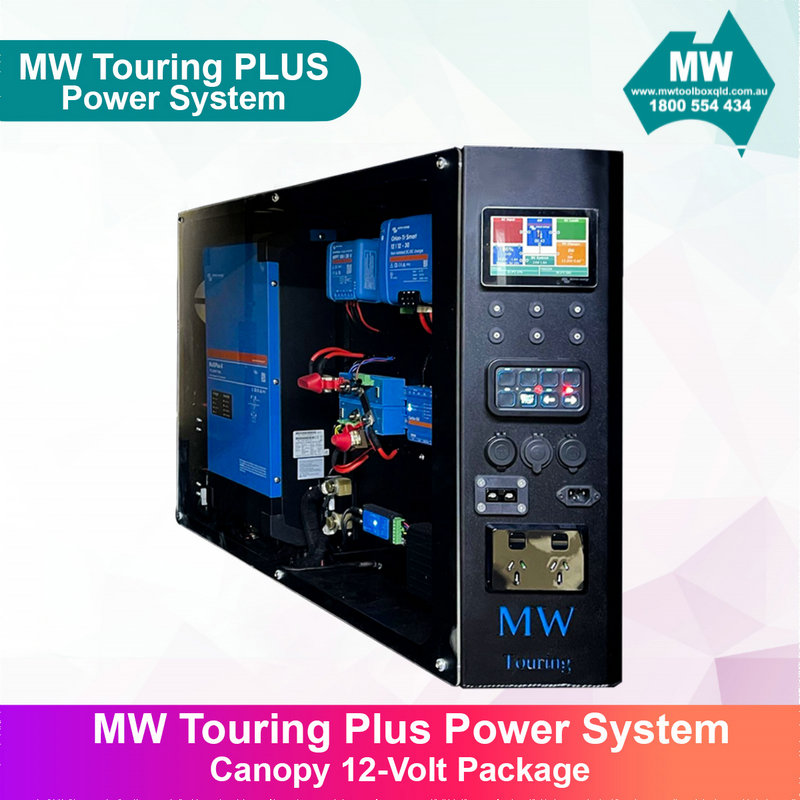 MW Touring Plus Canopy Power Package 12v Electrical Dual Battery System-2