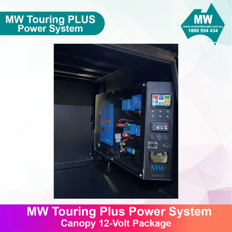 MW Touring Plus Canopy Power Package 12v Electrical Dual Battery System-5