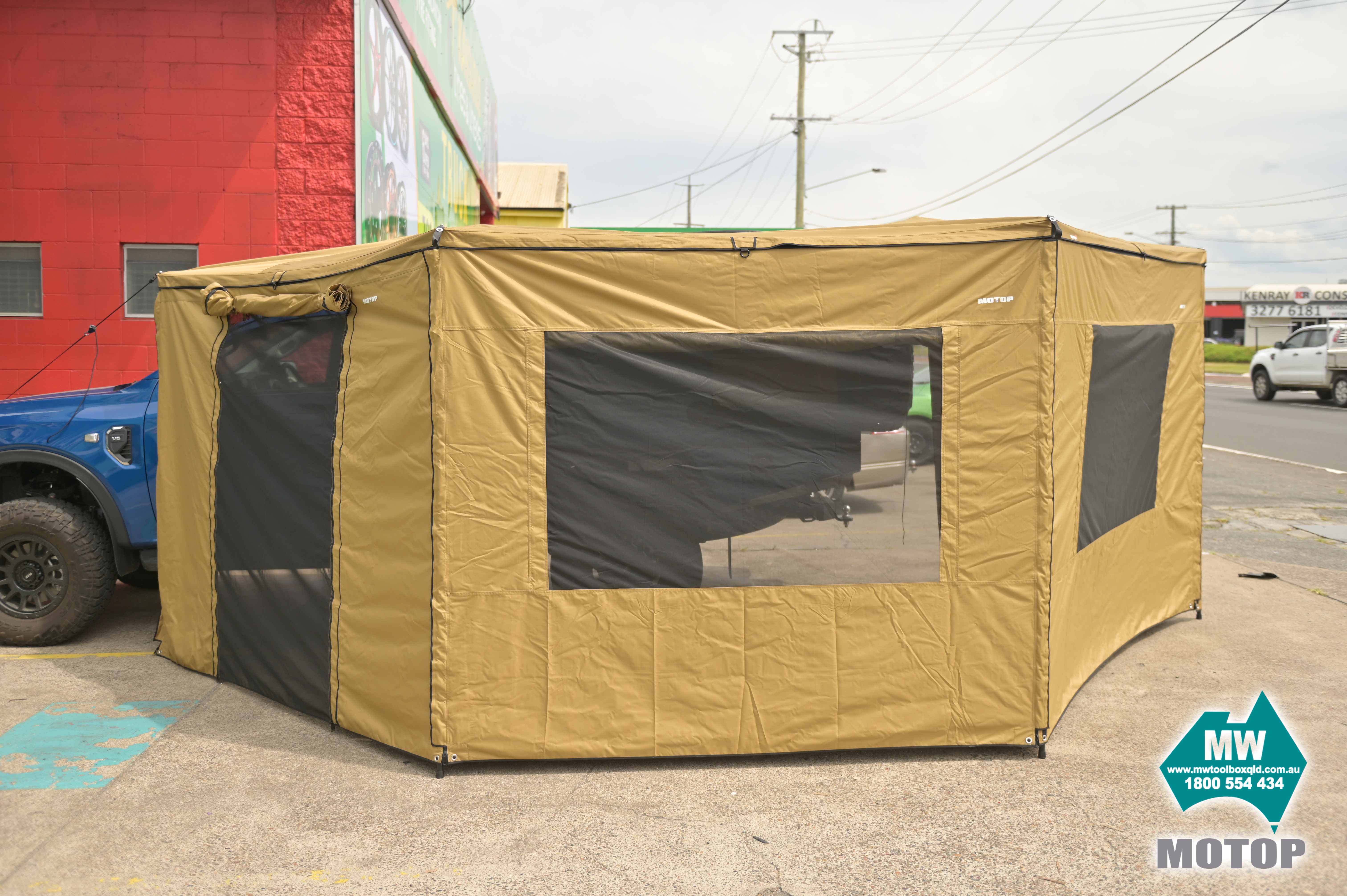 Motop Awning Wall Kit for 180 Freestanding Awning MW Toolbox QLD