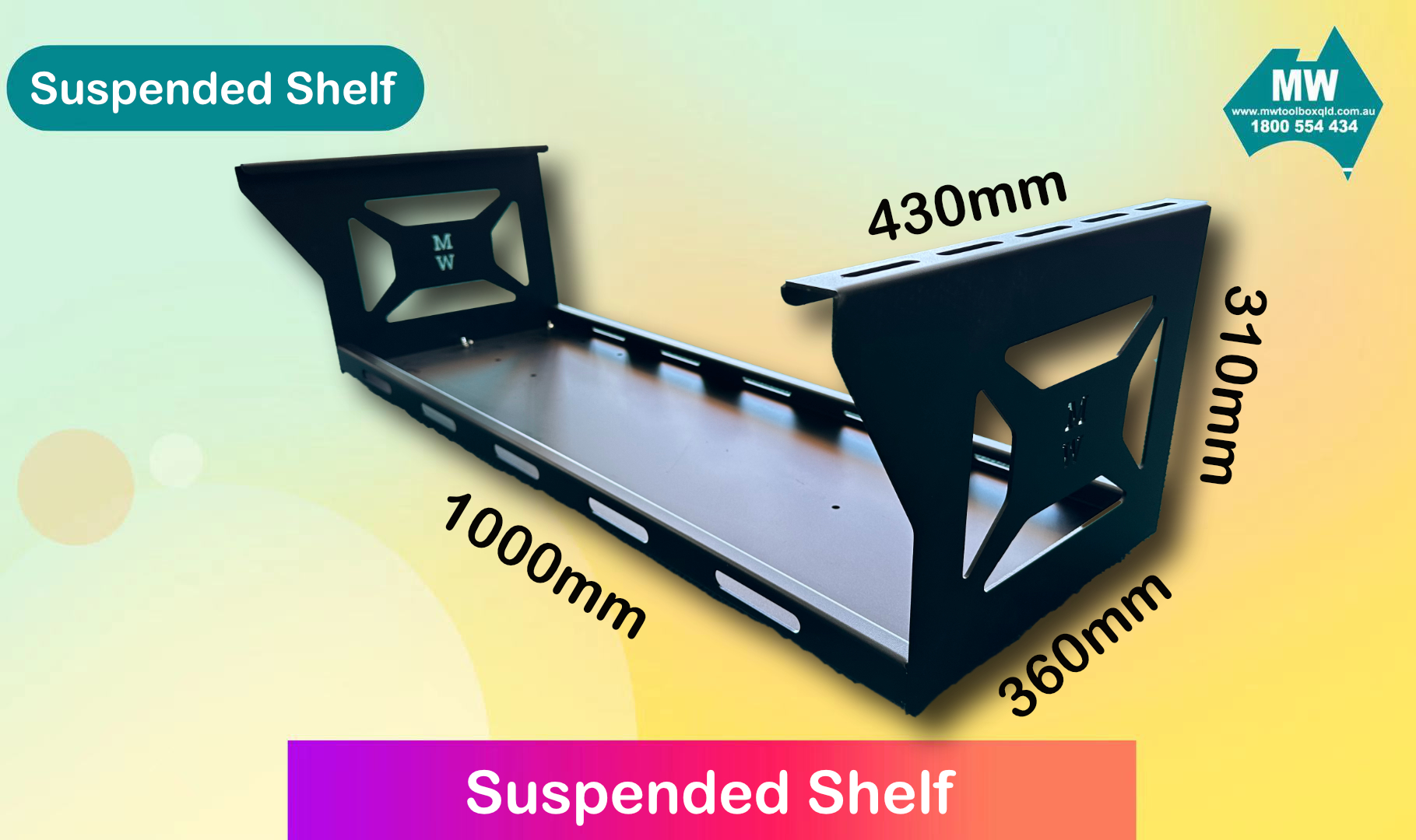 Suspended shelf -1