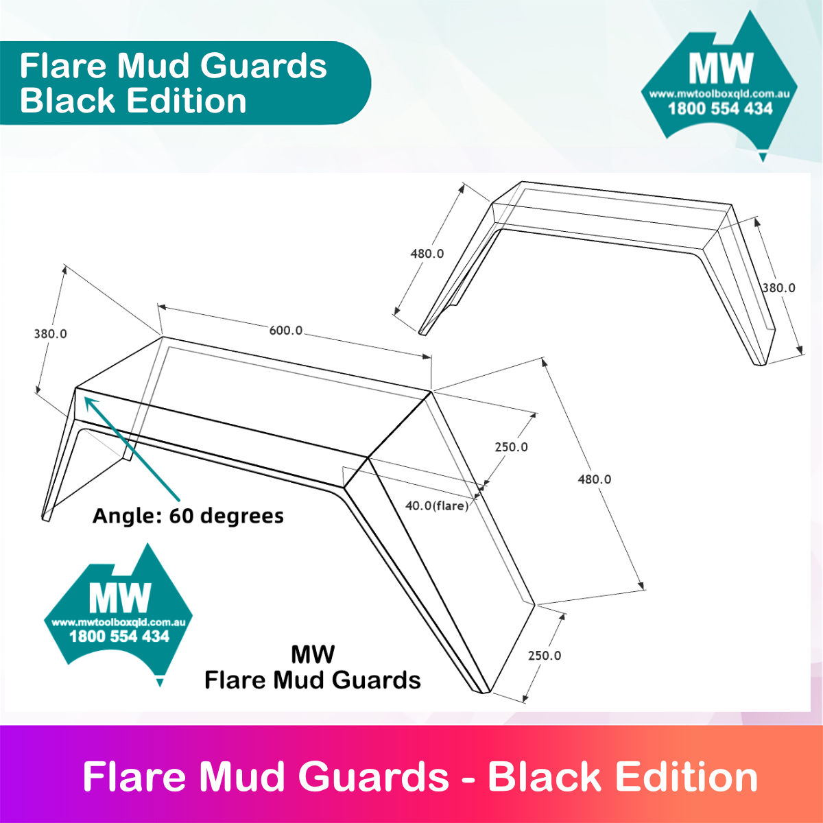 mud guards black -2