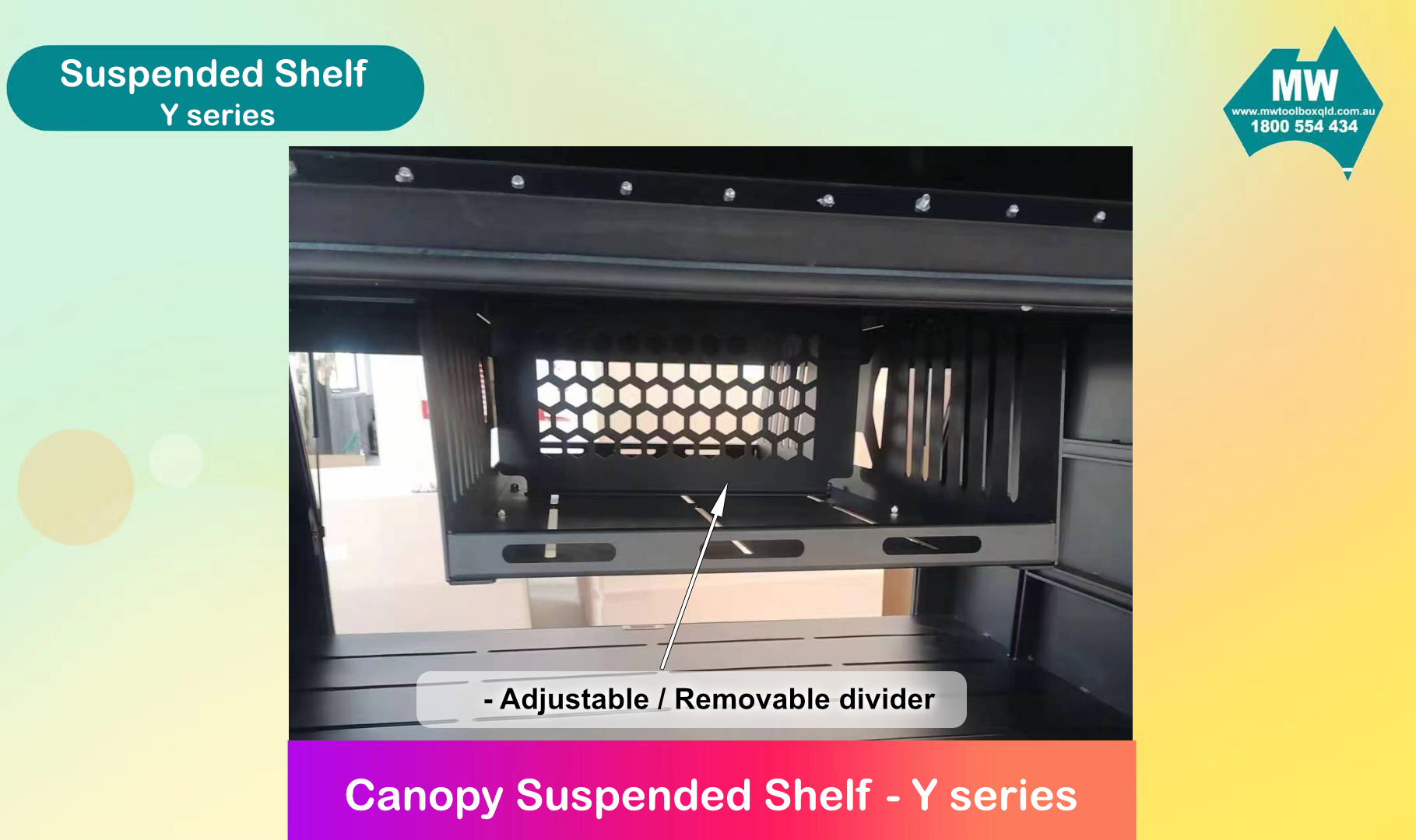 suspended shelf - Y series -1