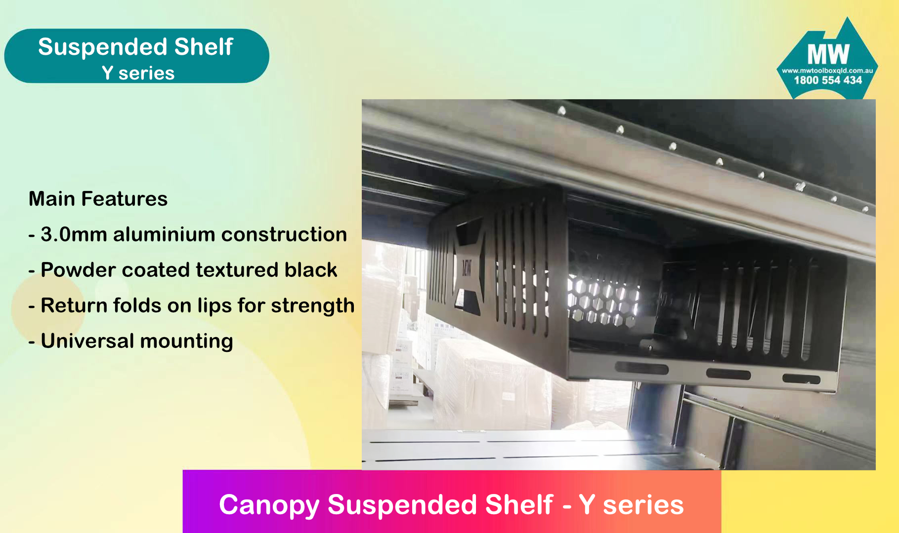 suspended shelf - Y series -3
