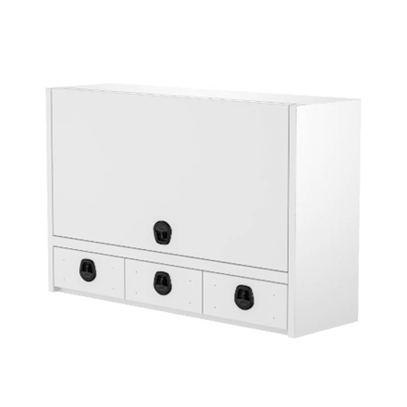 Aluminium Truck Toolbox FTIC 2000mm Long With Drawers and Shelving (2)