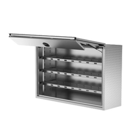 Aluminium Truck Toolbox FTIS 2000mm Long (With Shelving)