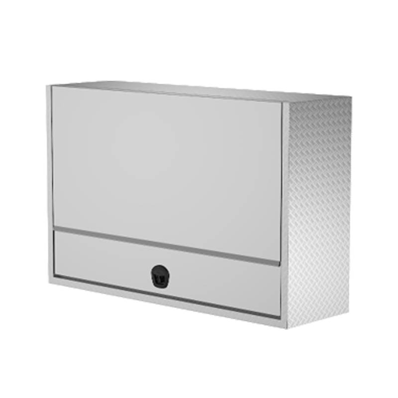 Aluminium Truck Toolbox FTIS 2000mm Long (With Shelving) (2)
