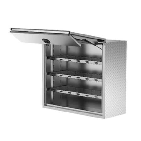 Aluminium Truck Toolbox FTIS 1500mm Long (With Shelving)