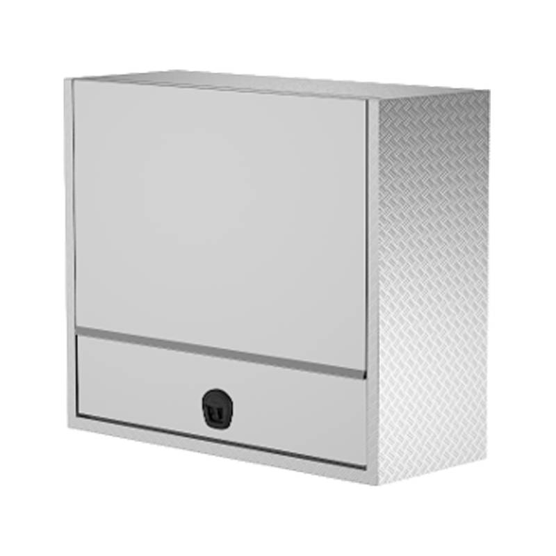 Aluminium Truck Toolbox FTIS 1500mm Long (With Shelving) (2)
