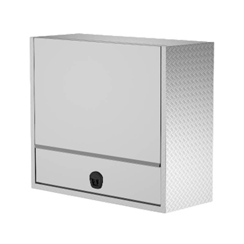 Aluminium Truck Toolbox FTIS 1500mm Long (With Shelving and Drawers) (2)