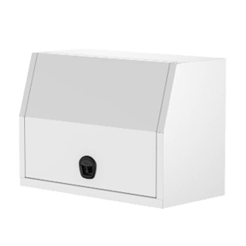 ALUMINIUM TOOLBOX FULL FRONT OPENING TOOLBOX – White Edition (2)
