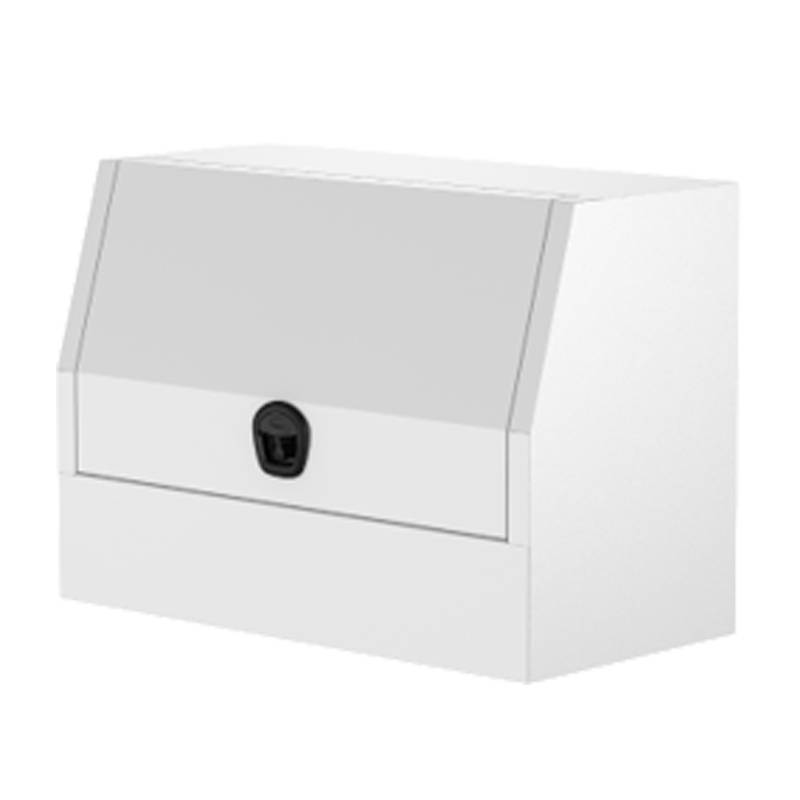 ALUMINIUM TOOLBOX HALF FRONT OPENING TOOLBOX – White Edition (2)