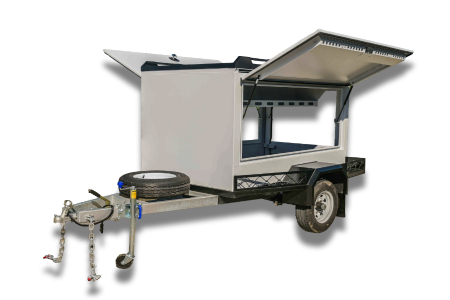 Aluminium Enclosed Trailer WT-2 (Single Axle)