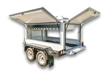 Aluminium Enclosed Trailer WT-2 (Tandem Axle)