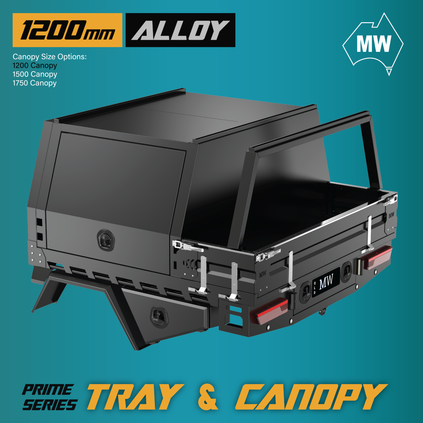 Prime Series Tray and Canopy Package | Heavy Duty Ute Combo | MW ...