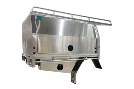Trade Pro Tradesman Tray and Canopy Combo - Flat Plate Combo For Dual Cab