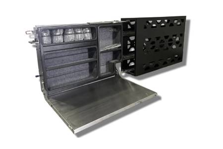 MW Upright Kitchen Pantry With Fold Out Bench Canopy Kitchen