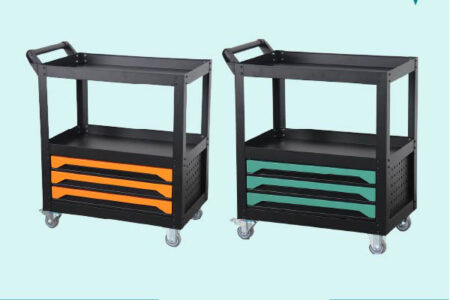 MW Workmate Tool Trolley Cart 3D (with 3 Drawers)
