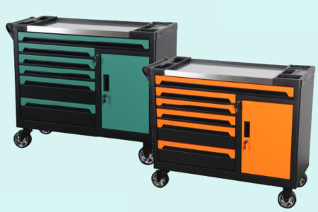MW Workmate Tool Trolley 6D1C (with 6 Drawers and 1 Tool Cabinet)