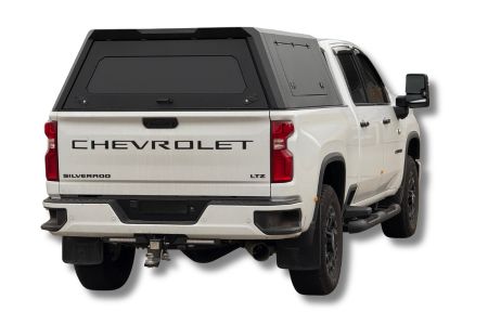 MW Aluminium Tub Canopy for DUAL CAB SILVERADO HD2500 6.9" TUB 2020-PRESENT